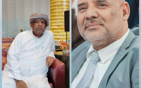 الشيخ سالم بن علي بن شحبل يعزي الأستاذ عصام حبريش الكثيري في وفاة شقيقه أحمد