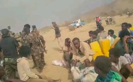 مواصلة للحملة التي أطلقتها إدارة أمن أبين سابقاً.. السيطرة على مخيم يضم لاجئين غير شرعيين غرب لودر