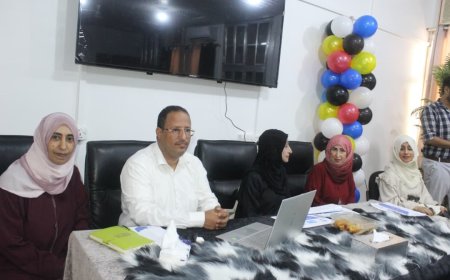 مديرة مركز دراسات المرأة د. هدى علوي تدشن استعراض تصاميم ستة مشاريع بعدن