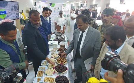 افتتاح المعرض الفني والخيمة التسويقية والتراثية بوادي حضرموت