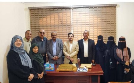 عدن.. إتحاد الجمعيات والمؤسسات يزور نائب وزير المياه والبيئة