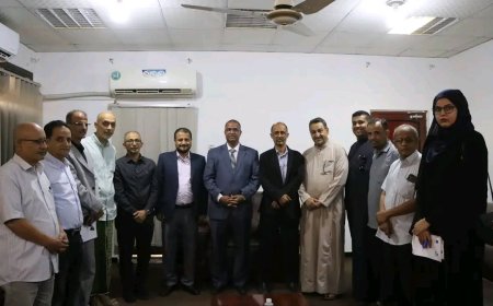 الوزير الزعوري يطّلع على انشطة نادي رجال المال والأعمال بالعاصمة عدن