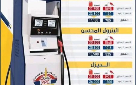 بشرى سارة.. شركة النفط اليمنية تخفض أسعار البترول والديزل في عدن وأبين ولحج والضالع