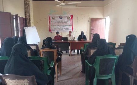 مؤسسة الوردة البيضاء بأبين تقيم دورة تدريبية صحية حول خطر الأمراض الوبائية الصامتة وأثرها على المجتمعات