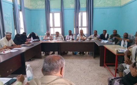 تربية المسيمير بلحج تناقش ترتيبات استقبال للعام الدراسي الجديد