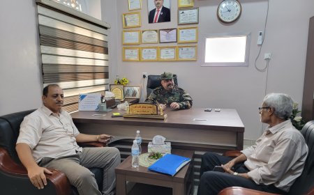 رئيس تنفيذية إنتقالي دارسعد يتفقد سير العمل في قسم شرطة المديرية