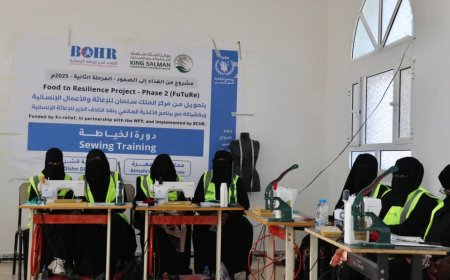 مدير عام مديرية قشن يدشن عدد من الدورات التدريبية