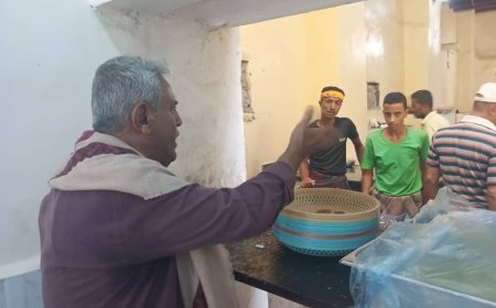 مكتب الأشغال بالحوطة ينفذ حملة تفتيش على المطاعم المخالفة لضمان سلامة الغذاء