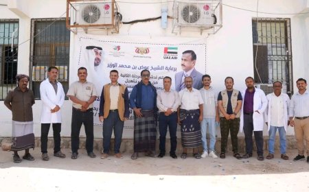 برعاية المحافظ بن الوزير.. تدشين المرحلة الثانية من دعم مؤسسة خليفة في مديريات مرخة السفلى، والصعيد، وجردان