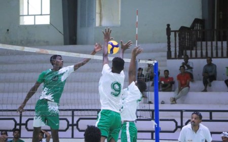شباب القطن يتغلب على البرق بتريم في أفتتاح بطولة الناشئين لكرة الطائرة بحضرموت الوادي والصحراء