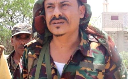 أركان حزام المنطقة الوسطى يؤكد تضامنه مع مدير عام أمن محافظة أبين