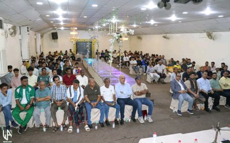 اجتماع إدارة نادي وحدة عدن مع الجمعية العمومية