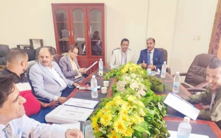 لجنة التقييم الدوري بوزارة التعليم العالي تزور جامعة خليج عدن الدولية