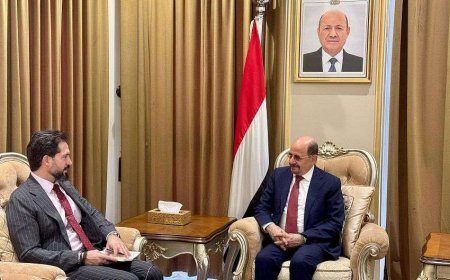 الزنداني يبحث مع القائم بأعمال السفارة الأمريكية تعزيز العلاقات الثنائية ودعم جهود الحكومة اليمنية