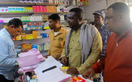 مكتب الصحة والسكان ببروم ميفع يدشن النزولات الميدانية على الصيدليات والمخازن لضبط اسعار الادوية