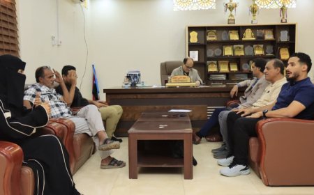 مدير عام دارسعد يلتقي ممثل منظمة الإغاثة الدولية