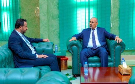 الزُبيدي يؤكد دعم مجلس القيادة لجهود التربية ويشدد على ضمان انطلاق العام الدراسي في موعده