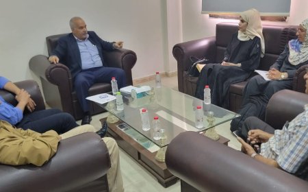 البيشي و الكازمي يناقشان سبل التعاون المشترك بين مكتبي الصحة والإعلام في عدن