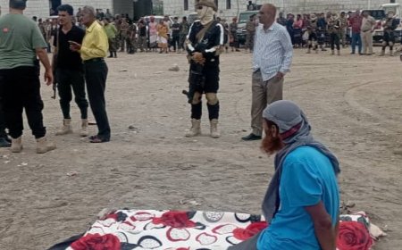 تنفيذ حكم الإعدام بحق المدان منصور عبدالله أمبو في محافظة أبين