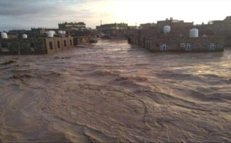 تحذير عاجل: الدفاع المدني بحضرموت يدعو المواطنين للابتعاد عن مجاري السيول والأودية