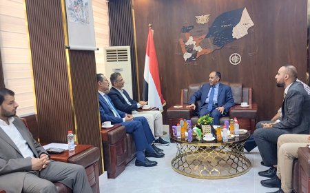 الأشول ولملس يناقشان تعزيز الجهود لتحسين الحياة المعيشية للمواطنين