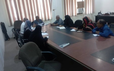 إجتماع تنسيقي بين وزارة الزراعة والصناعة والتجارة لبحث تسعيرة المنتجات الزراعية في عدن