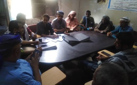 تنفيذية انتقالي طور الباحة تعقد اجتماعها الدوري وتشيد بتحركات الرئيس الزُبيدي اقتصادياً