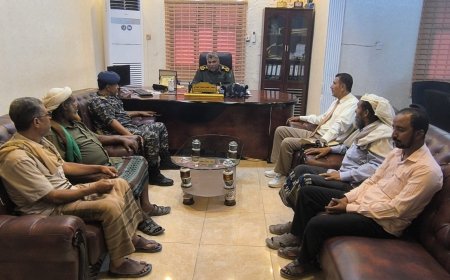 مؤسسة الصدارة تبحث مع مدير عام الأمن والشرطة تفعيل المركز الأمني بالصدارة وتعزيز الشراكة المجتمعية