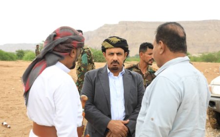 محافظ حضرموت يصل سيئون ويتفقد أضرار السيول في مديريات دوعن ووادي العين حورة والقطن وشبام وسيئون ويؤكد على رفع الجاهزية لمواجهة تداعيات المنخفض الجوي