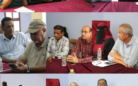 حلقة نقاشية بعنوان: التعليم في عدن بين الماضي والحاضر نظمتها منصة عدن للقراءة و الابداع