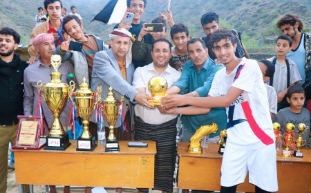 جبل السعدي يتوج بطلاً لكأس دوري أبناء شعب العرمي وجبل السعدي بيافع رصُد