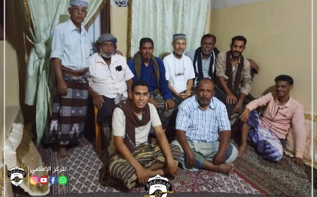 مجلس إدارة نادي أهلي الغيل يطمئن على صحة الشخصية الرياضية المدرب الكابتن صادق أحمد الملاحي