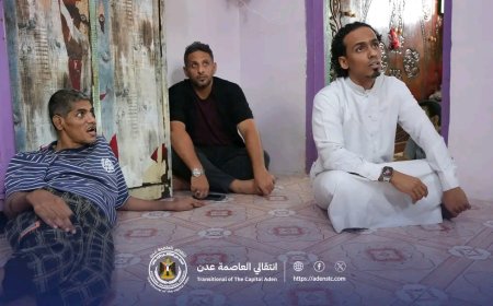 في زيارة إنسانية.. السقاف يتفقد أوضاع أسرة البيضاني بالقلوعة