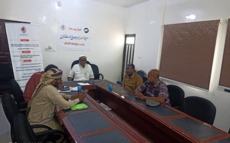 الهيئة الحضرمية لإصلاح ذات البين تناقش آلية تطوير الهيكل التنظيمي وعمل تحديثات بما يتناسب مع مهامها المجتمعية