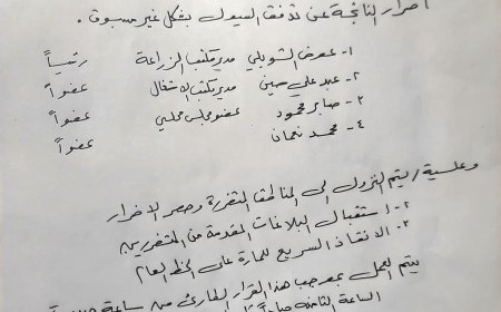السلطة المحلية توجه بتشكيل فريق لحصر اضرار السيول في مديرية الملاح