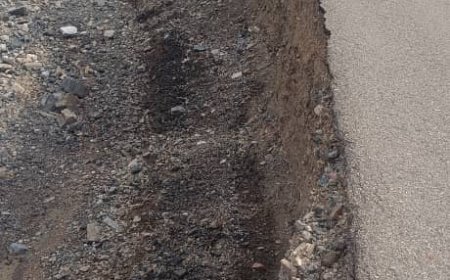 جسر منطقه خيصور بحاجه الى صيانة وتاهيل قبل انهياره جراء  السيول ونايب المنسق العام للمنظمات المحلية والدوليه بأبين يطلق مناشدة