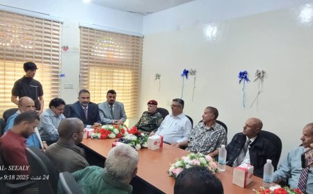 الضالع.. الجفري ومهدي يفتتحان مقر منتدى القشم الثقافي التنموي في عاصمة المحافظة