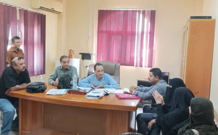 بحضور مدير صحة المنصورة.. اليزيدي يرأس إجتماع الهيئة الإدارية لمستشفى 22 مابو الجراحي 