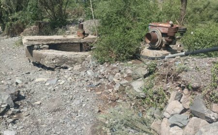 مناشدات عاجلة لإنقاذ الأراضي الزراعية المتضررة من السيول في المسيمير – لحج 