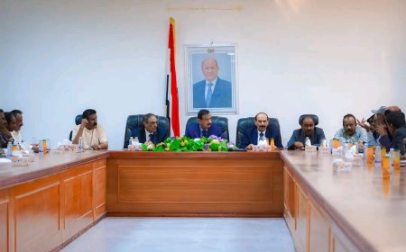 برئاسة المحافظ بن الوزير المكتب التنفيذي، يعقد دورته الاعتيادية ويقف أمام تداعيات المنخفض الجوي