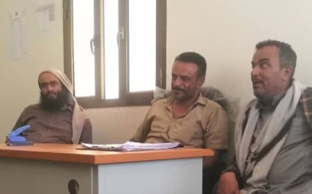 رئيس أركان اللواء الثاني دفاع شبوة يناقش مع الأوقاف بشبوة أهمية دور مساجد العاصمة ومستجداتها