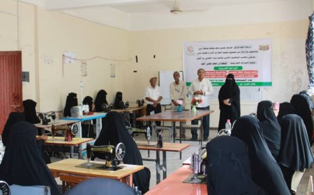 أبين: التعليم الفني يطلق الدورات التدريبية المجانية بأبين لتمكين الشباب وتنمية المهارات المهنية