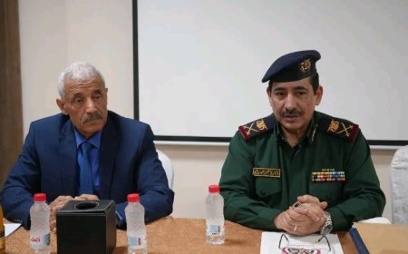 وزير الداخلية يلتقي اللجنة العسكرية والأمنية بالعاصمة عدن