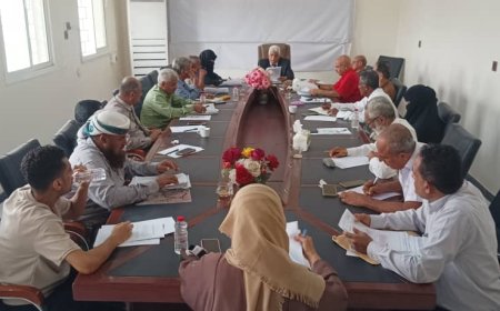 مجلس جامعة لحج يناقش جملة من القضايا الأكاديمية والطلابية والإدارية في اجتماعه الدوري لشهر يوليو