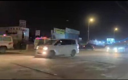 الإسعاف يحذر المواطنين في منطقة الحسوة بالابتعاد عن مجرى السيل بعدن