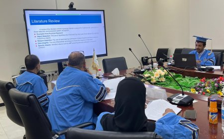 المهندس علي عبدالفتاح الشبابي ينال درجة الماجستير بامتياز في نظم المعلومات من جامعة العلوم والتكنولوجيا بعدن