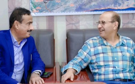 المحافظ بن الوزير يستقبل نائب المدير العام السابق لشركة OMV النمساوية