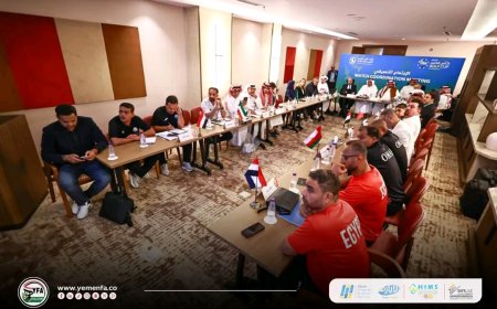 في الاجتماع التنسيقي للمنتخبات المشاركة.. منتخبنا سيرتدي اللون الاحمر والسعودية الاخضر في افتتاح بطولة كأس الخليج للشباب