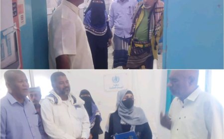 ملتقى ابناء زنجبار يزور مشفى زنجبار ومركز العزل ويشيد بمكتب الصحة زنجبار