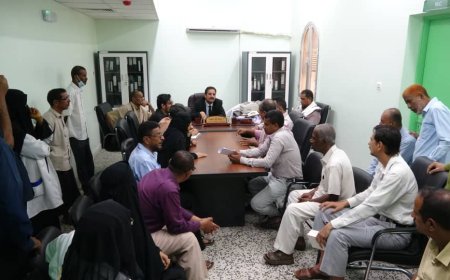 فريق التوجيه الرئاسي يزور عدد من المرافق.. ويقف على أوضاع الكهرباء ومستشفى الرازي